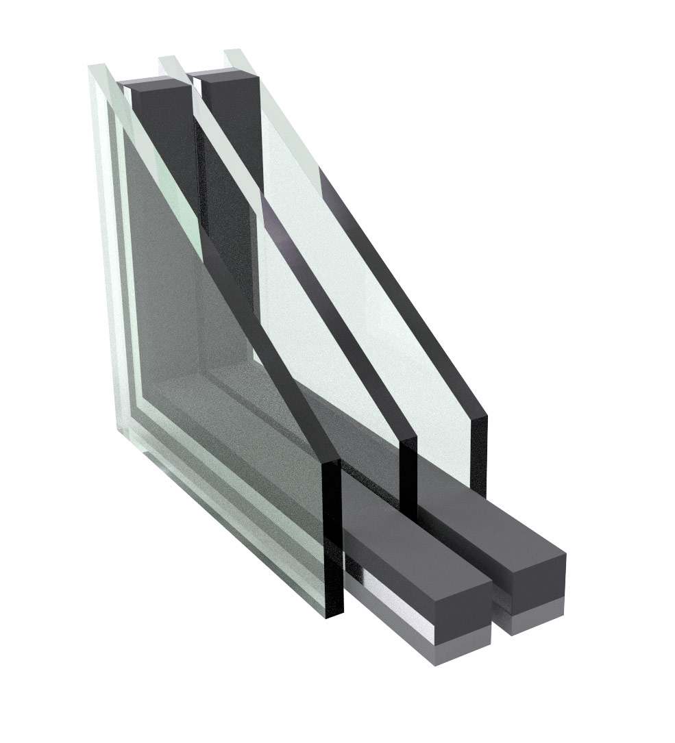 triple pane window